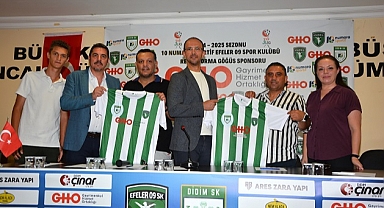 GHO, 10 Numara Sportif Didim SK'nın Forma Göğüs Sponsoru Oldu