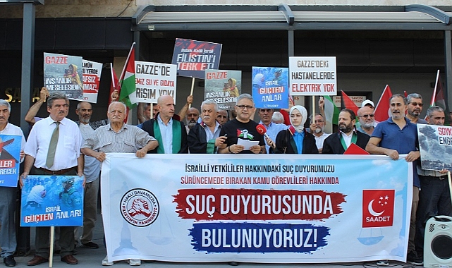 “İsrail’e yaptırım uygulanmaması çok vahim”