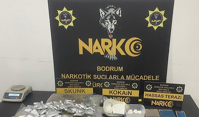 Muğla'da uyuşturucu operasyonunda 5 zanlı yakalandı