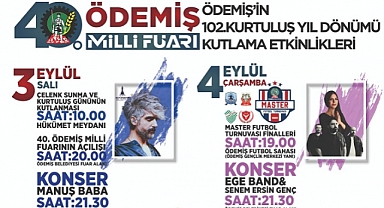 Ödemiş’te  kurtuluş etkinlikleri