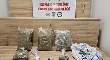 Polisten kaçarken uyuşturucu ile yakalanan 2 kişi tutuklandı