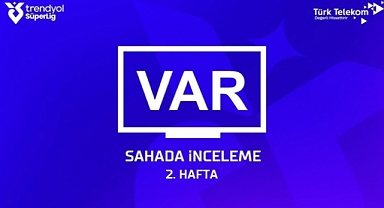 TFF  VAR kayıtlarını paylaştı