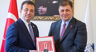 Tugay, İmamoğlu’nu makamında ağırladı