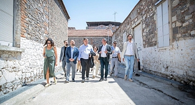 Tugay ve Polat Basmane semtinde incelemelerde bulundu