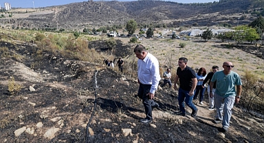 Tugay yangın bölgesinde iyileştirme çalışmalarını başlattı
