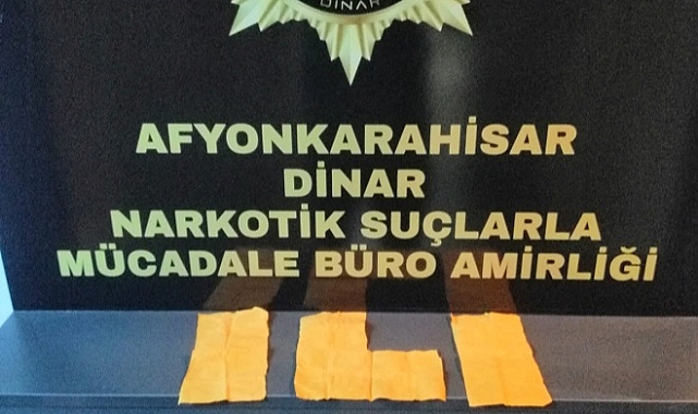 Afyonkarahisar'da uyuşturucu operasyonu