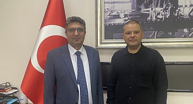 Aksaçlılar’dan Karabağlar İlçe Milli Eğitim Müdürüne Ziyaret
