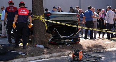 Alt geçide düşen otomobildeki 3 kişi öldü
