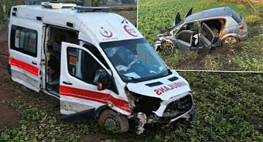 Ambulans Kazasında 1 Kişi Hayatını Kaybetti