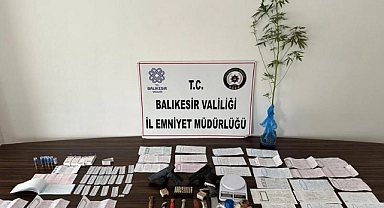 Balıkesir merkezli tefecilik operasyonu