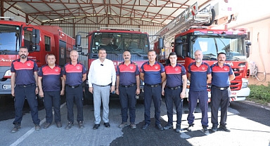 Başkan Yetişkin’den İtfaiye Haftası’nda anlamlı ziyaret