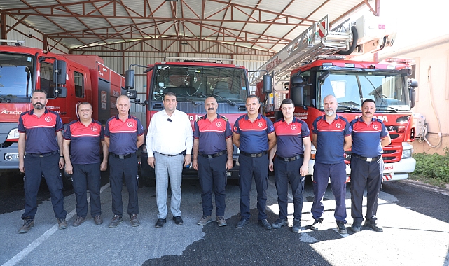 Başkan Yetişkin’den İtfaiye Haftası’nda anlamlı ziyaret