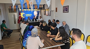 Bayırcı Tire'de partililerle bir araya geldi