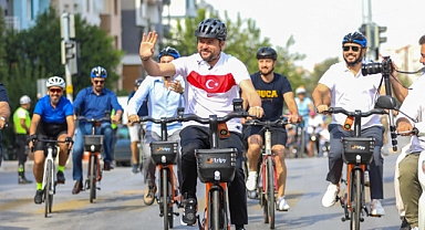 Buca’da yollar bisikletlilerin oldu