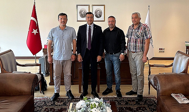 Ege Bayder'den Cengiz Kutlu Yüksele zİyaret