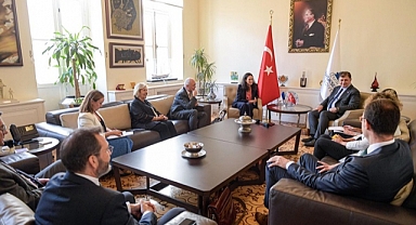 Fransa Başkonsolosu Fanton’dan Başkan Tugay’a ziyaret