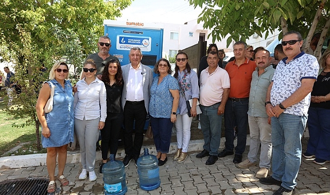 Güzelbahçe Belediyesi SUmatik Hizmetine Başladı