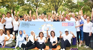 Hareketlilik Haftası’na yoga ve pilatesli karşılama