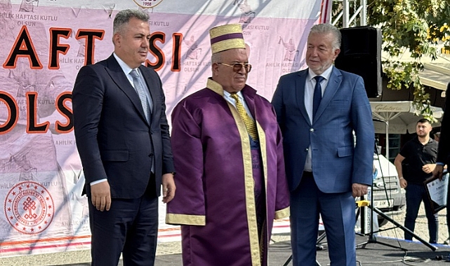 İzmir'de Ahilik Haftası törenle kutlandı