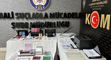 İzmir'de resmi belgede sahtecilik