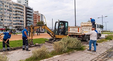 Kordon’da deniz taşkınlarına karşı önlem