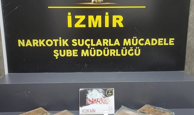 Kovalamacayla durdurulan araçta 5,5 kilogram kokain ele geçirildi
