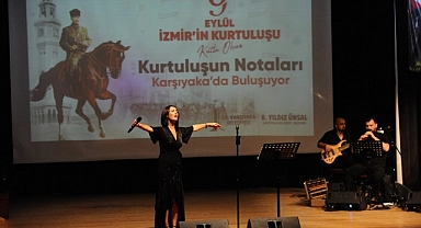 Kurtuluşun notaları Karşıyaka’da yankılandı