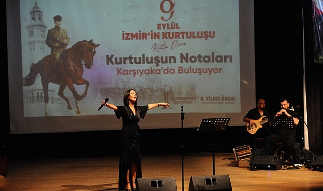 Kurtuluşun notaları Karşıyaka’da yankılandı