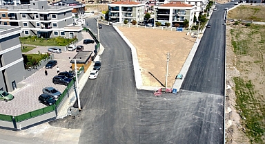 Menderes’te Yollar Asfaltlanıyor