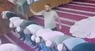 Namaz sırasında imama saldıran kişi akıl hastanesine sevk edildi