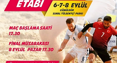 Plaj Futbolu Şöleni Menderes’te