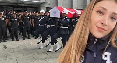 Şehit olan polis memuru için cenaze töreni düzenlendi