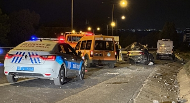 Takla atan otomobilin sürücüsü hayatı kaybetti