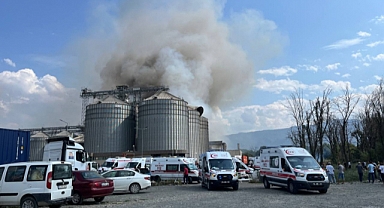 Türkiye Sakarya'da fabrikada patlama