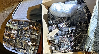 Valizler dolusu uyuşturucu hapla yakalanan şüpheli tutuklandı