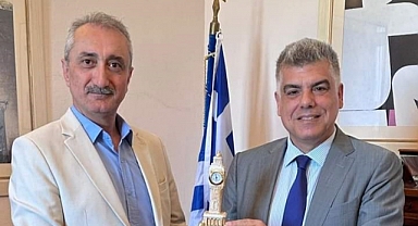 Yunanistan İzmir Başkonsolosu Konstas'a Hoş Geldiniz Ziyareti