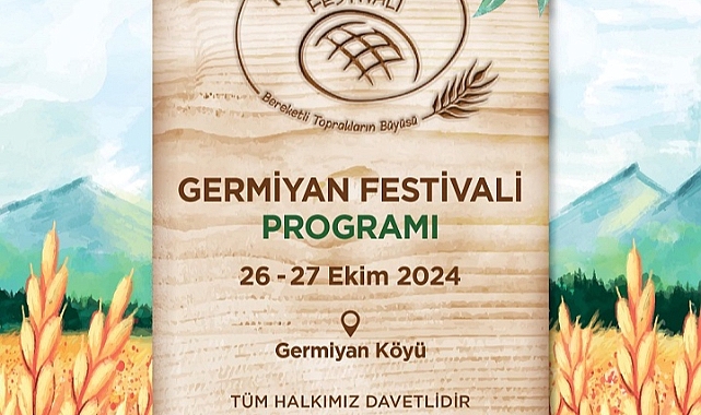 10. Germiyan Festivali için geri sayım başladı!