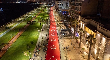 350 metrelik dev Türk bayrağıyla yürünecek