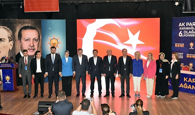 AK Parti Karabağlar ilçe kongresi yapıldı