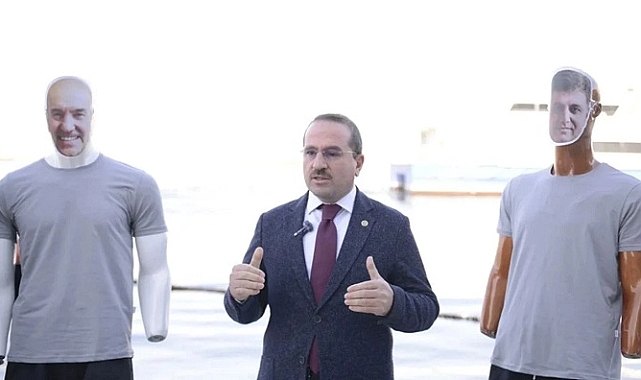 AK Parti'li Kırkpınar'dan mankenli tepki