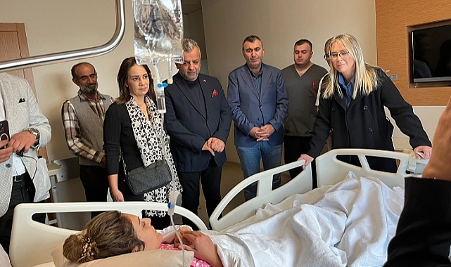 AK Partili Çankırı Özge Polat'ı Ziyaret Etti,