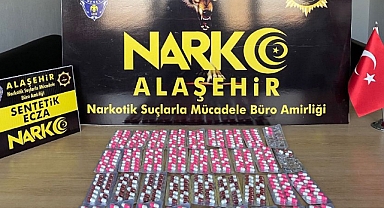 Alaşehir'de uyuşturucu operasyonu