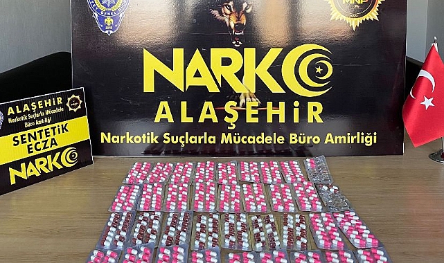 Alaşehir'de uyuşturucu operasyonu