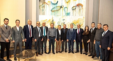 Ali Rıza San’a veda yemeği düzenlendi