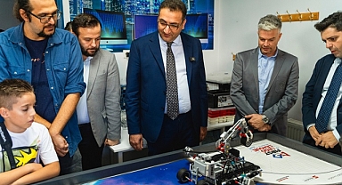 Balçovalı çocuklardan can kurtaracak robot