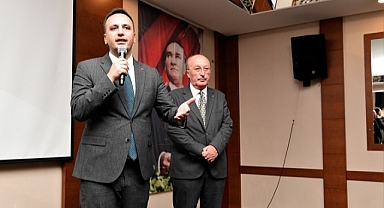 Başkan Eşki EKAF’ın gönül sofrasında konuştu