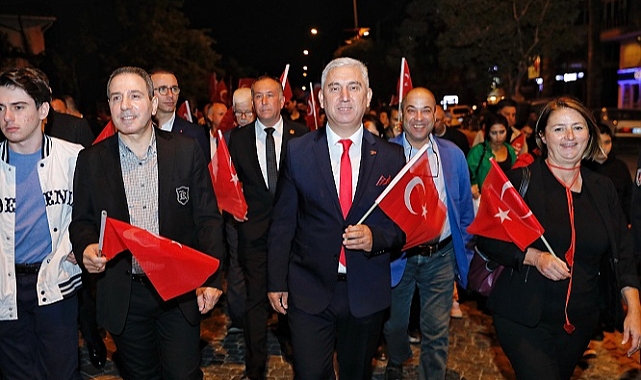 Bergamalılar Cumhuriyet Bayramını dolu dolu yaşadı.