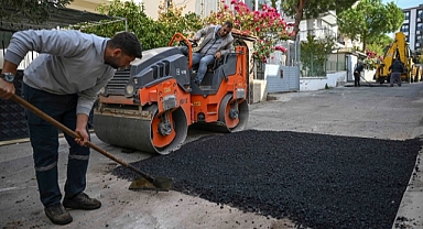 Bornova’da yol seferberliği