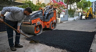 Bornova’da yol seferberliği