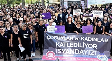 Bornovalı kadınlardan Gar Katliamı’nın yıldönümünde anma
